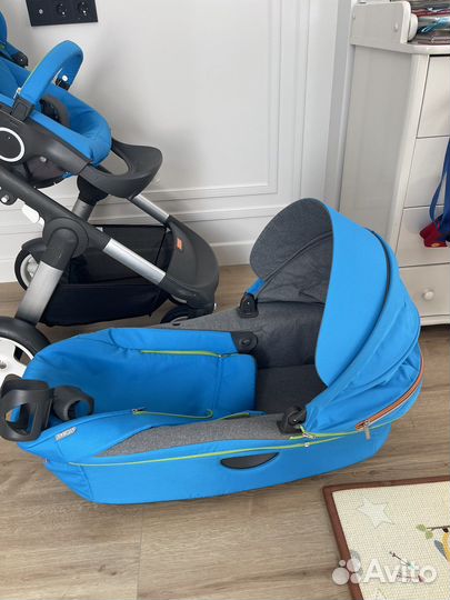 Коляска stokke 2 в 1 б/у