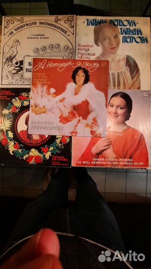 Старинные русские песни и романсы на виниле