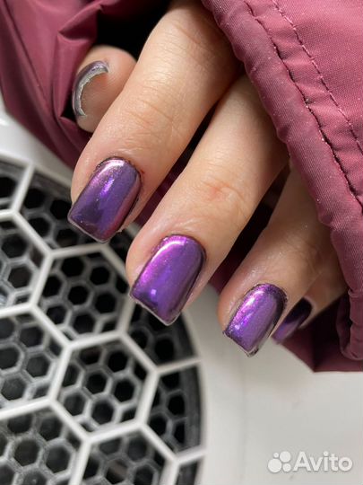 Маникюр наращивание ногтей