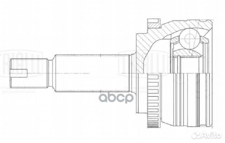 ШРУС для а/м Hyundai Creta (15) 1.6i MT/AT