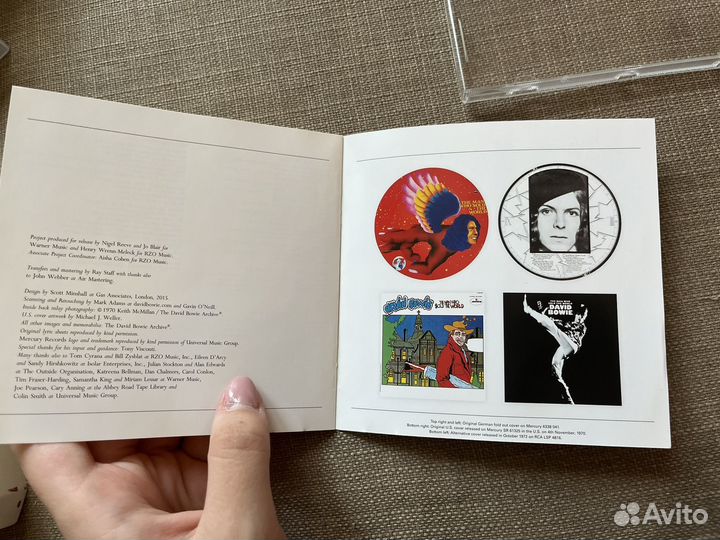 Cd диск david bowie