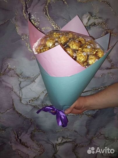 Букеты из конфет