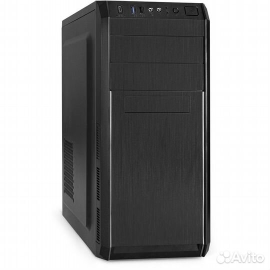 Корпус ExeGate XP-334UC-XP500 ATX, бп XP500 с вент. 12см - 1*5,25, 2*3.5int, 2*2.5int, 1USB3,1USB2,1