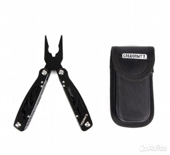 Мультитул плоскогубцы следопыт headway в чехле