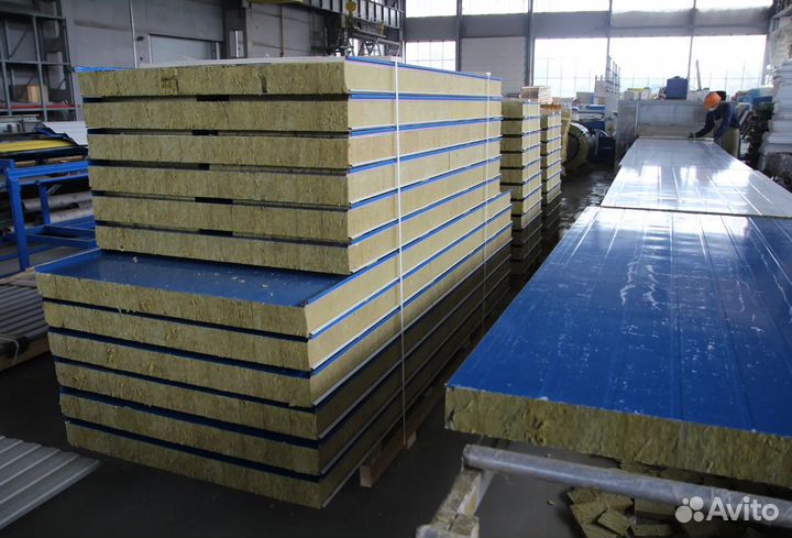 Сендвич панели кровельные стеновые