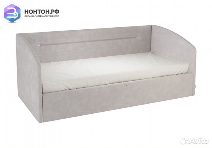 Софа Альба светло-серая