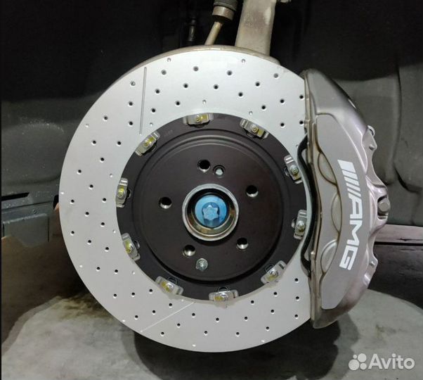 Тормозные диски Mercedes E63 AMG w213 Brembo