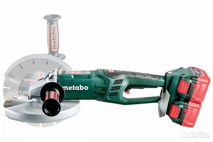 Аккумуляторная болгарка Metabo WPB 36-18 LTX BL230