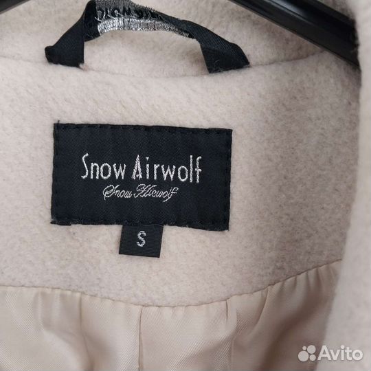 Пальто женское драповое S