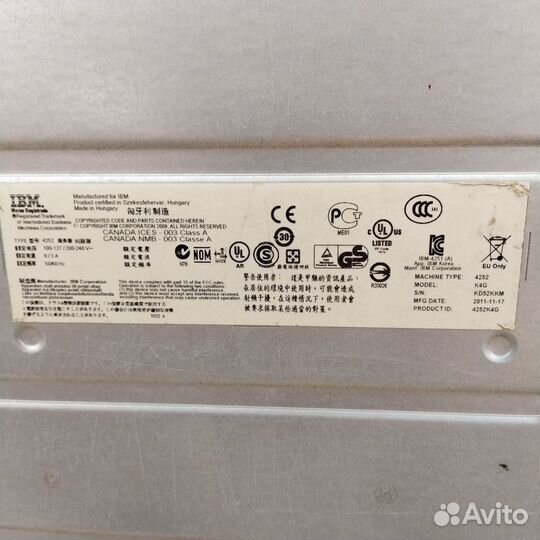 Сервер IBM System x3250 M3