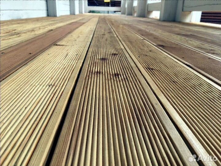 Террасная доска из лиственницы свой цех