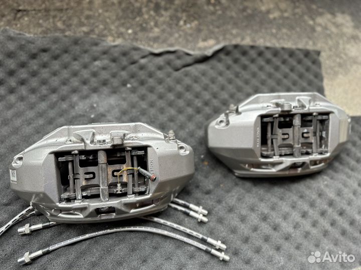 Усиленные передние тормоза amg на w222 w213 c217