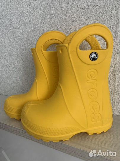 Резиновые сапоги crocs c6