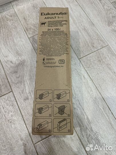 Eukanuba корм для взрослых собак с говядиной