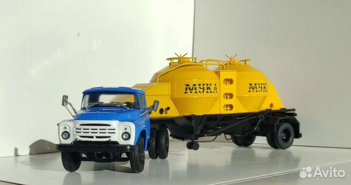 Полуприцеп муковоз К4-амг, 1/43