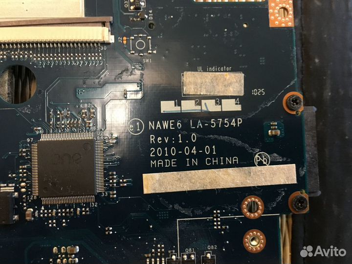Материнская плата La-5754P (под восстановление)
