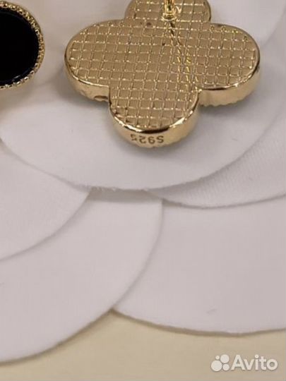 Van Cleef & Arpels серьги Vintage Alhambra