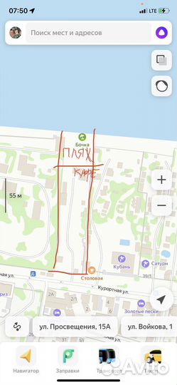 Аренда мест на пляже