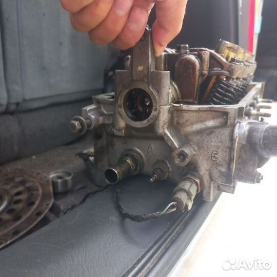 Откапиталенный ГБЦ двигатель honda d15b capa civic