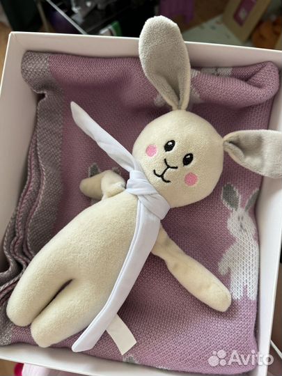 Подарочный набор плед и игрушка