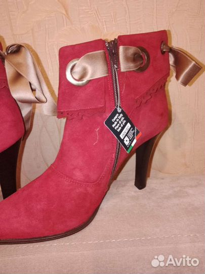 Ботильоны на меху 38р