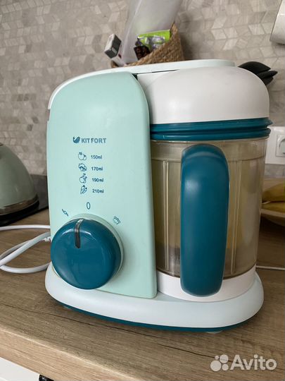 Пароварка блендер kitfort