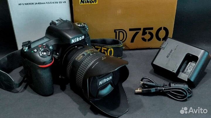Зеркальный фотоаппарат Nikon d750