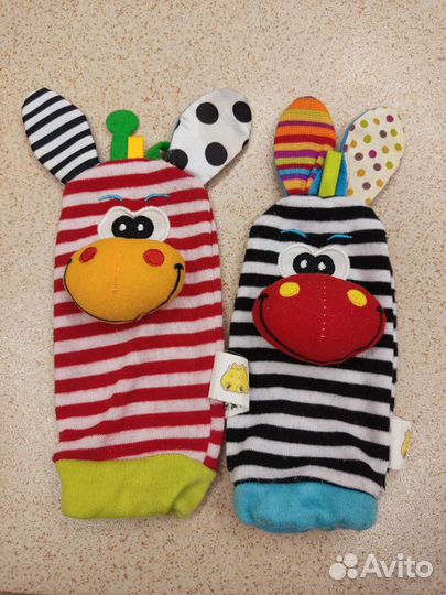 Погремушки на ножки