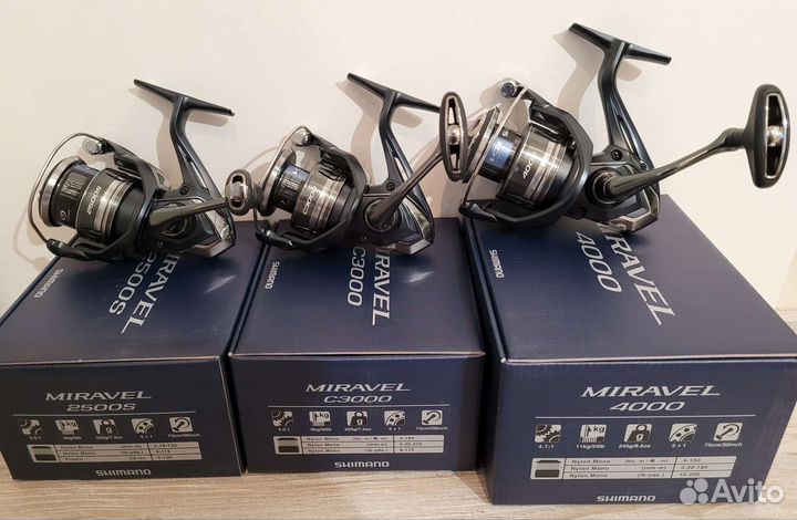 Катушка Shimano 22 Miravel 4000 С3000 2500S