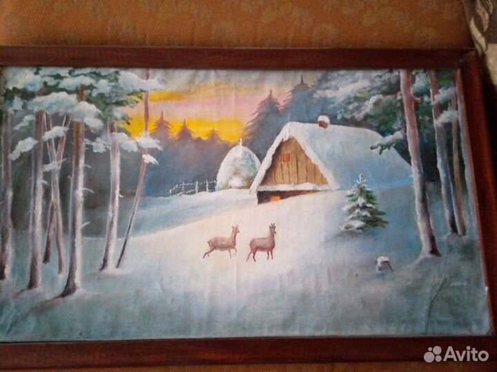 Картина маслом на холсте