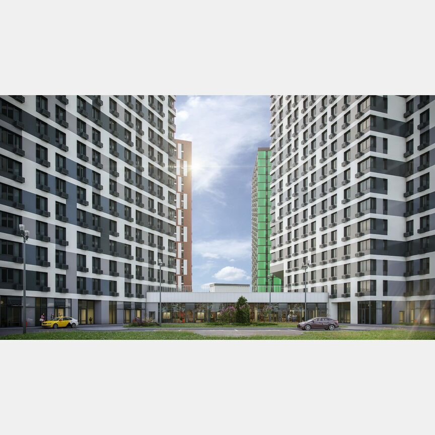 Апартаменты-студия, 20,5 м², 18/21 эт.