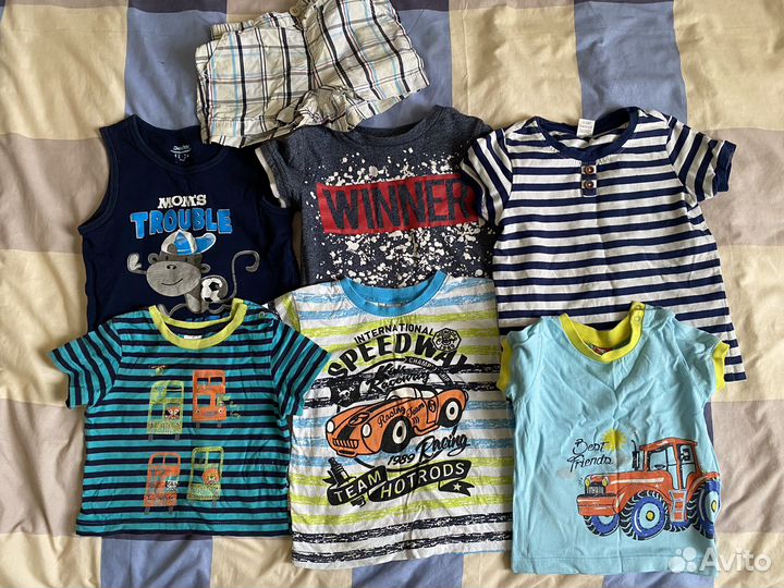 Вещи для мальчика от 6 мес до 3 лет