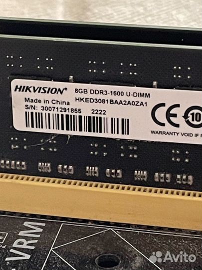 Комплект:asus H81M-plus + Intel Core i3-4160 +16гб