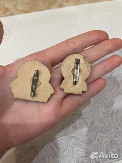 Деревянные значки южный парк