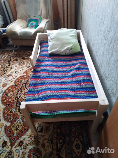 Детская деревянная кровать новая