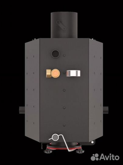 Твердотопливный котёл 50 квт