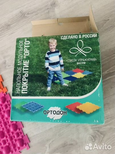 Коврик пазл ортопедический