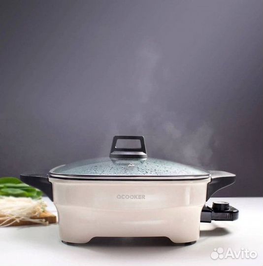 Электросковорода Xiaomi Ocooker Кitchen CR-HG02A