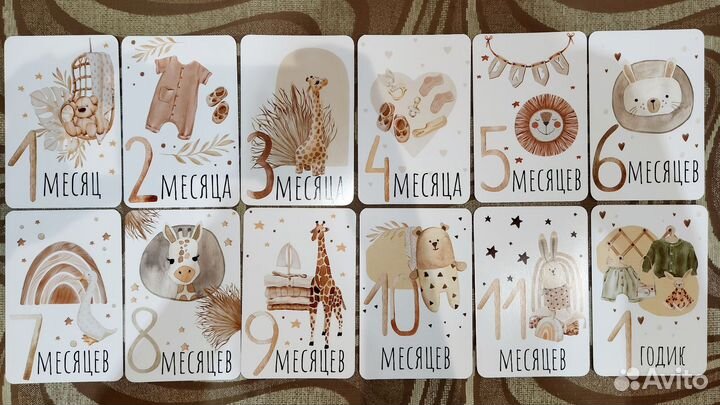 Набор карточек для фотосессии, 24шт(48 идей)