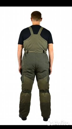 Зимний полукомбинезон мужской