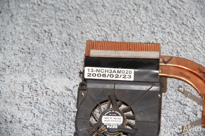 Система охлаждения ноутбука Asus A6