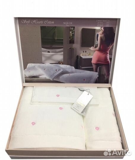 Полотенца (maison DOR) -3 шт