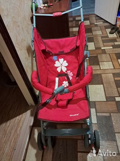 Прогулочная коляска трость бу