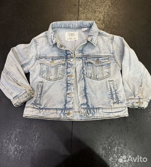 Джинсовая куртка zara