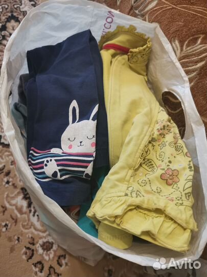 Детские вещи пакетом на девочку 1-4 года
