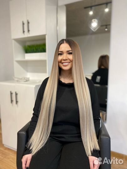 Наращивание волос биопротеин