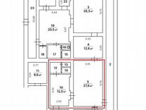 Офис 46 м² по Судостроительной