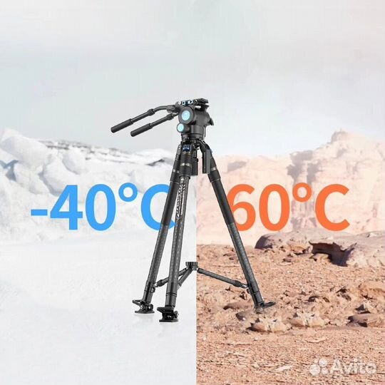 Штатив Sirui SVS75 с головой VHS10