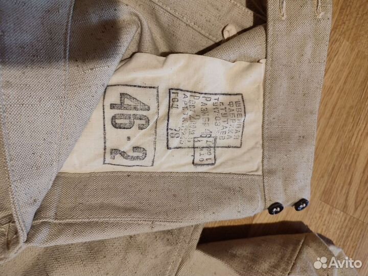 Роба вмф СССР белая (парусина) 48/2,1978 год