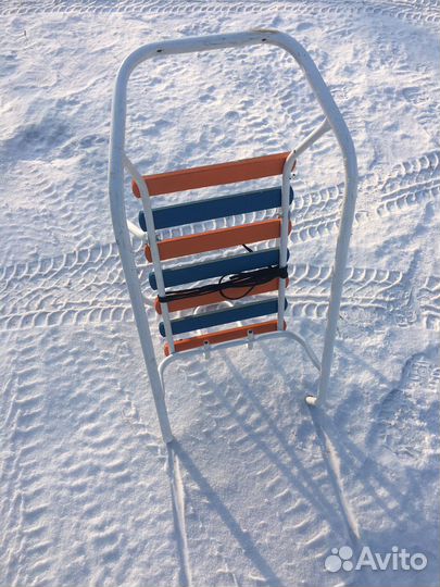 Детские санки с колесами